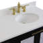 Ensemble de meuble-lavabo simple 43 po avec miroir Schreck-1387926618