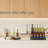 Coffee Syrup Rack & Stand, Compatible With Syrup Bottles, 2-Tier Organizer For Coffee Bar, Kitchen, Countertop & Home Display(10 Bottles) (17" D X 4.3" W X 8.3" H)
