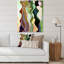 «Abstract Colorful Colorful Curves», impression sur toile-67464190-67464198