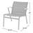 Tempo Aluminum Outdoor Lounge Chair