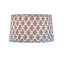 Pembrook - Tapered Lamp Shade - Large - Blue, Ivory