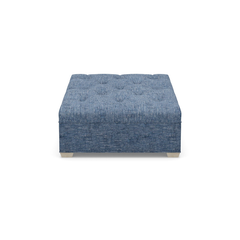 Tufted Ottoman, 9637-51, Sandstone