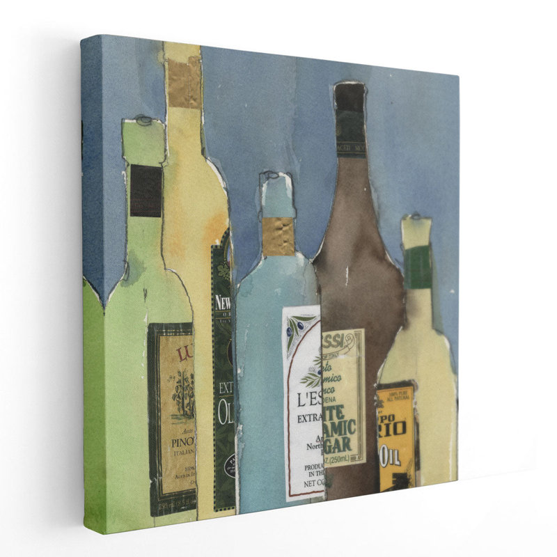 Huile et vinaigre I - reproduction d'art sur toile, H 30 po x l 30 po