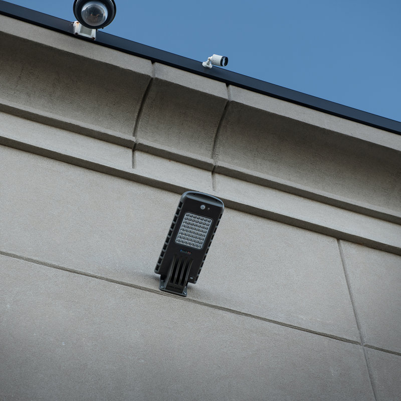 12W Solar Security & Area Light with Motion Sensor and Timer