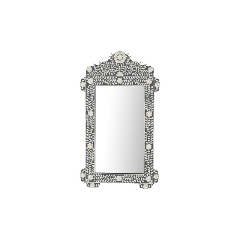 Tenjiku Bone Flat Wall Mirror
