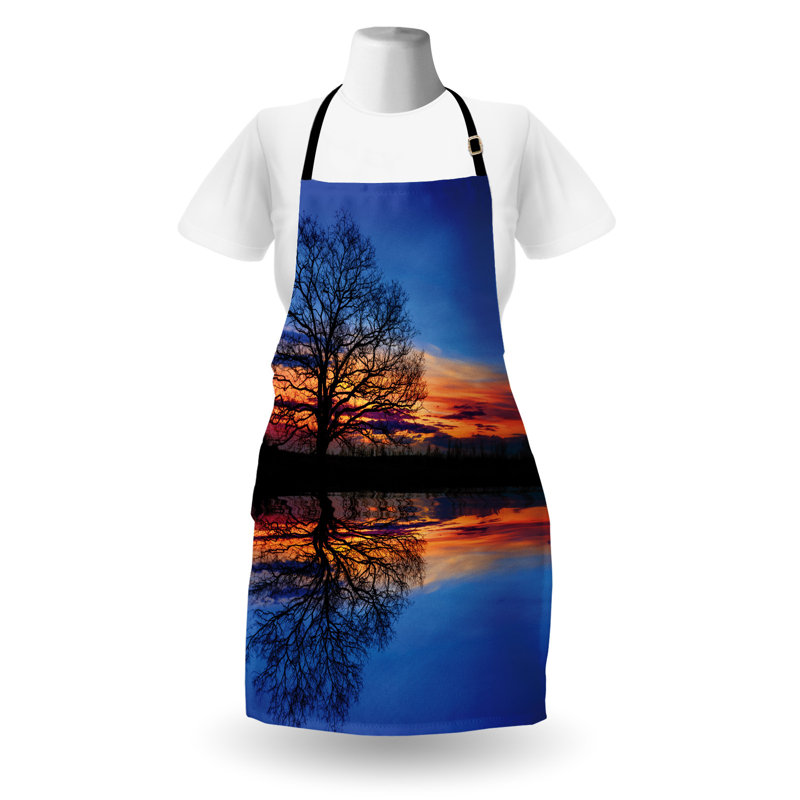 No Pattern Bib Apron