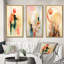 «Golden City Dreams Retro Illustration III», 3 pièces-1263719371-1263719374