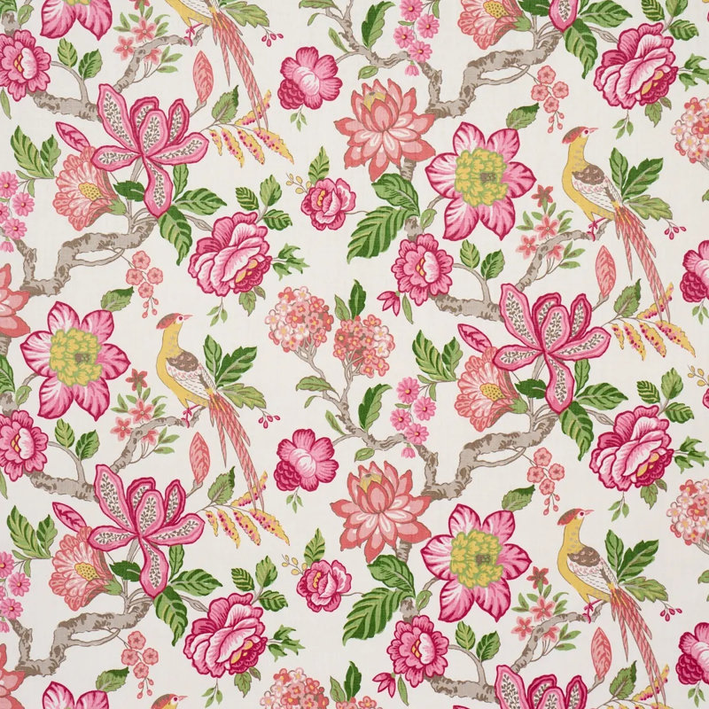 Tissu Schumacher x Timothy Corrigan Huntington Gardens, Multicolore