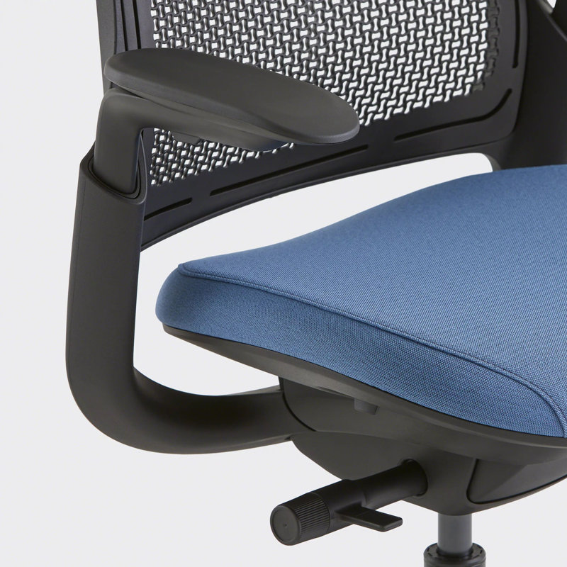Steelcase Series 1 Air, Black, Cobalt, Hard Floor