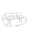 Banc rembourré en similicuir-98780581