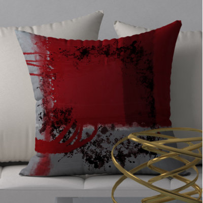 Housse de coussin décorative carrée immaculée