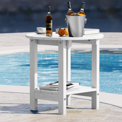 Table d'appoint ronde 18 po Adirondack