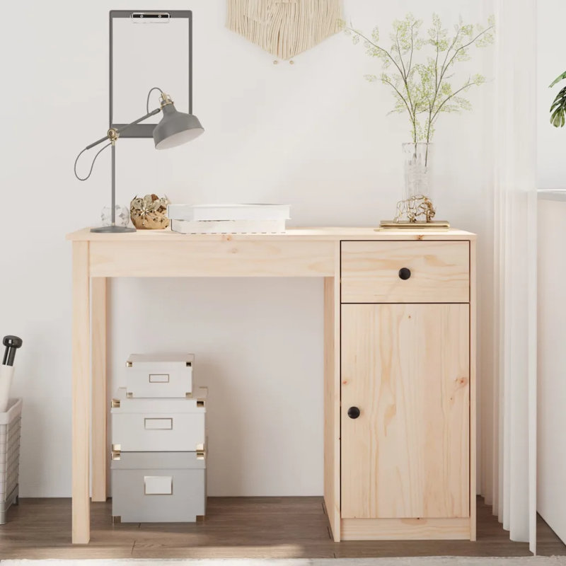 Kitina Solid Wood, Light Brown