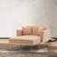 Chaise longue capitonnée de 62,2 po Hinderike-248073923