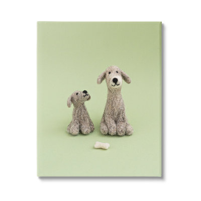 «Happy Dogs and Bone Green» par Sally Swatland - photographie