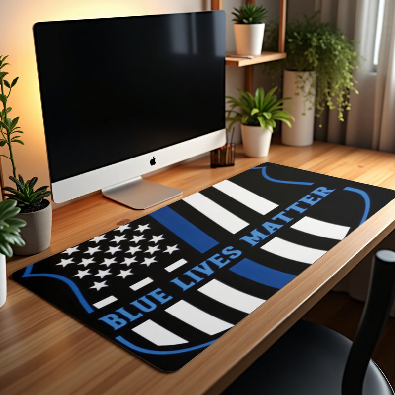 Polyester Desk Pad, 23.6x13.8