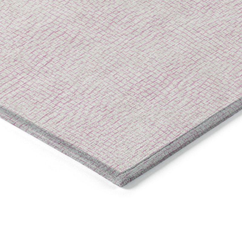 Tapis intérieur lavable rond 8 po