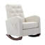 Chaise berçante à haut dossier, chaise de chambre de bébé-1955895471