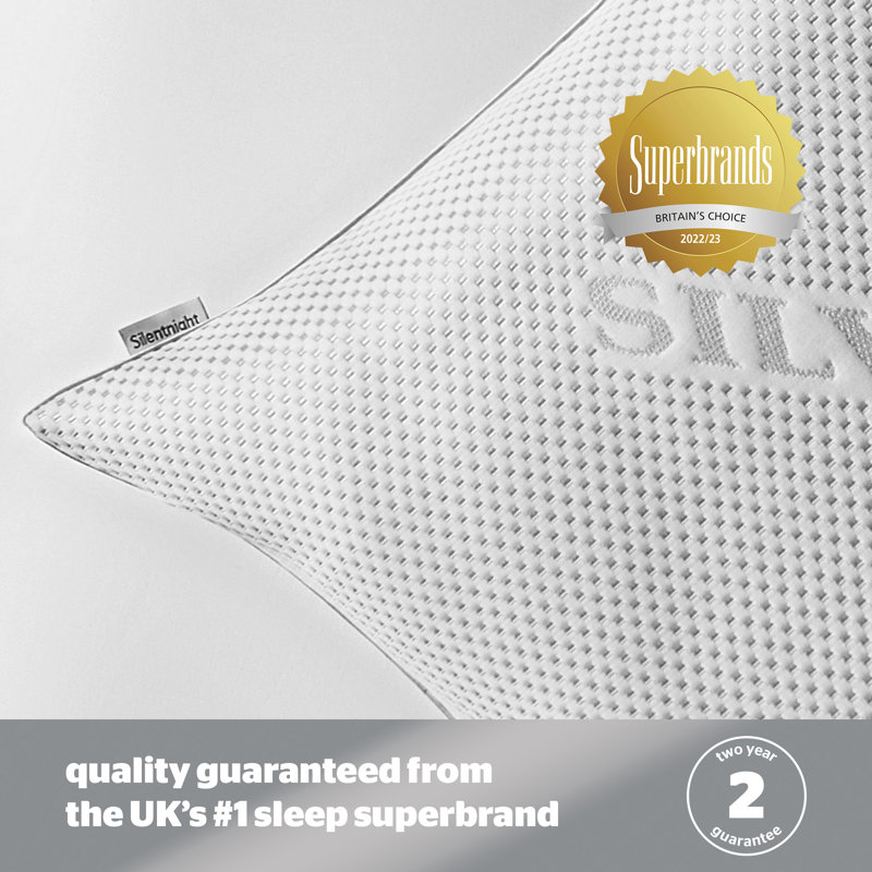 Silentnight Wellbeing Collection Silver Infused Pillow