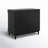 Aleja 2 - Door Woven Banana Steam 34.6" Nightstand-367556498