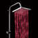 Modern LED Rainfall Showerhead