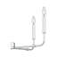 Lustre classique à 5 lumières de style bougie Aarshiya-483009919-483009918