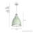 Bluff View 3 - Light Dome Pendant-64362027-104571127-64362025
