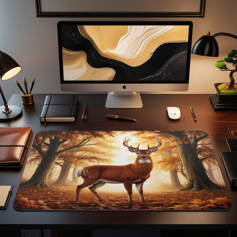 Polyester Desk Pad, 23.6x13.8
