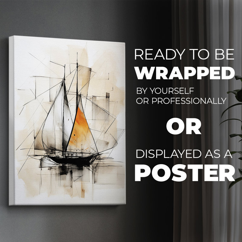 NAUTICAL Series CCCLXIX -Canvas Print Only - NOT FRAMED, 27" H x 18" W