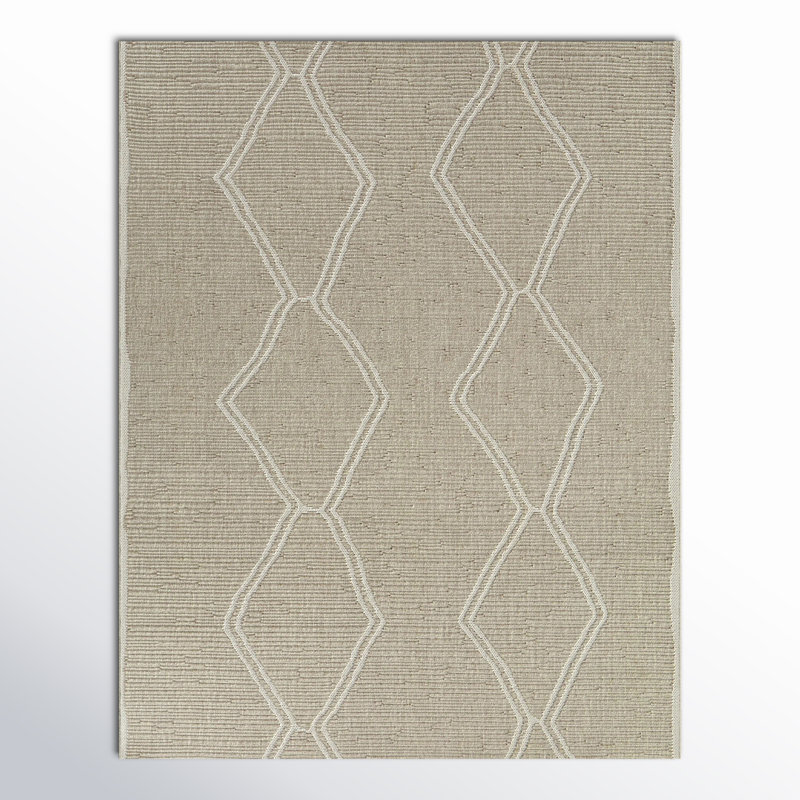 Geometric Indoor / Outdoor Rug, Rectangle 7'10" x 10'
