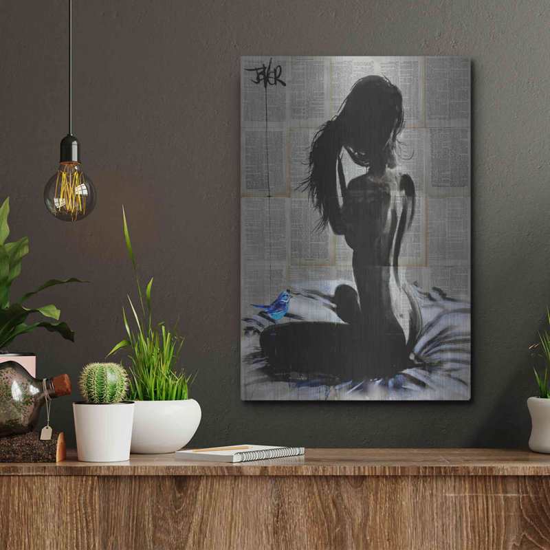 «New Day New Hope» par Loui Jover, art mural en métal, H 16 po x l 12 po