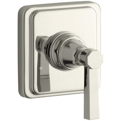 Pinstripe Valve Trim with Pure Design Lever Handle for Transfer Valve, Requires Valve