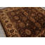 Tapis botanique traditionnel en laine noué à la main 8x8
