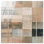 Minimalist Mesh High-Gloss Frameless Acrylic Glass Wall Art Abstract Print by Oliver Gal, Ready to Hang, 12 x 12-1997638180-1997638187