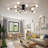Lorise 10 - Light Dimmable Sputnik Sphere Chandelier-527839415
