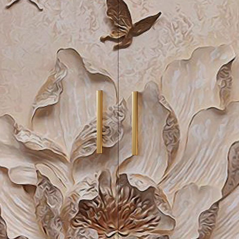 Chambre à coucher, décoration intérieure française, armoire de rangement