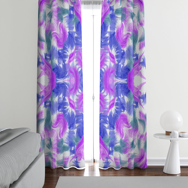 Semi Sheer Curtain Pair, 20" W x 52" L