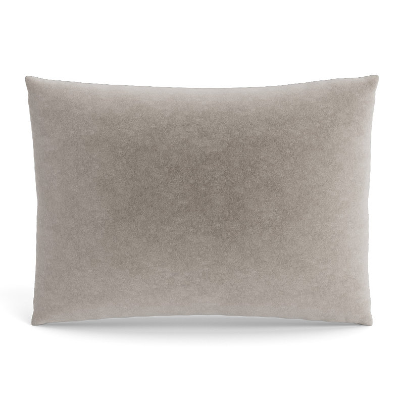 Taie décorative 100% coton Fresco, Rougir, Très grand