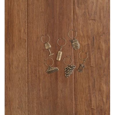 Grapevine Gold Vineyard Wine Charms