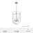 Sacha 4 - Light Urn Pendant-71475450