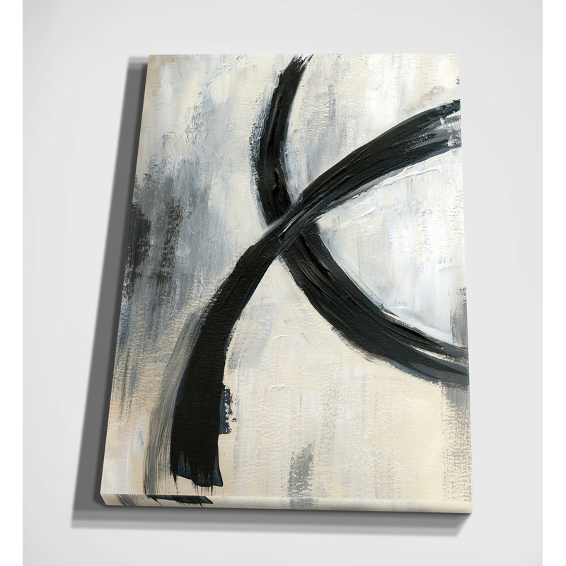 « abstract rings i », impression sur toile tendue, H 24 po x l 32 po x P 1,5 po