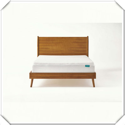 Solid Wood Platform Bed Sturdy Bedroom Sleeping Furniture,Full / Double