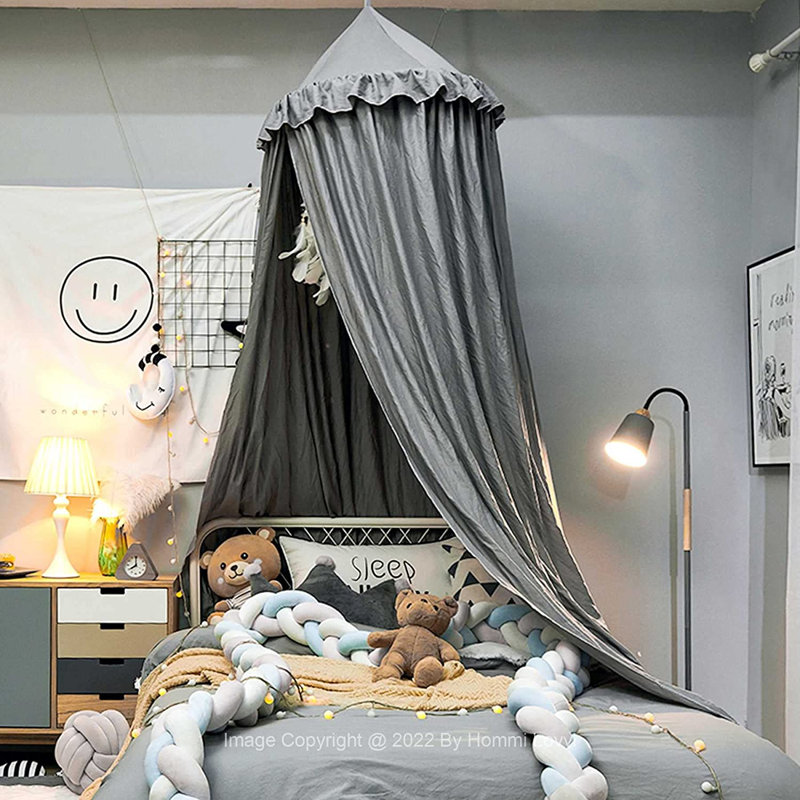 Tente princesse, gris