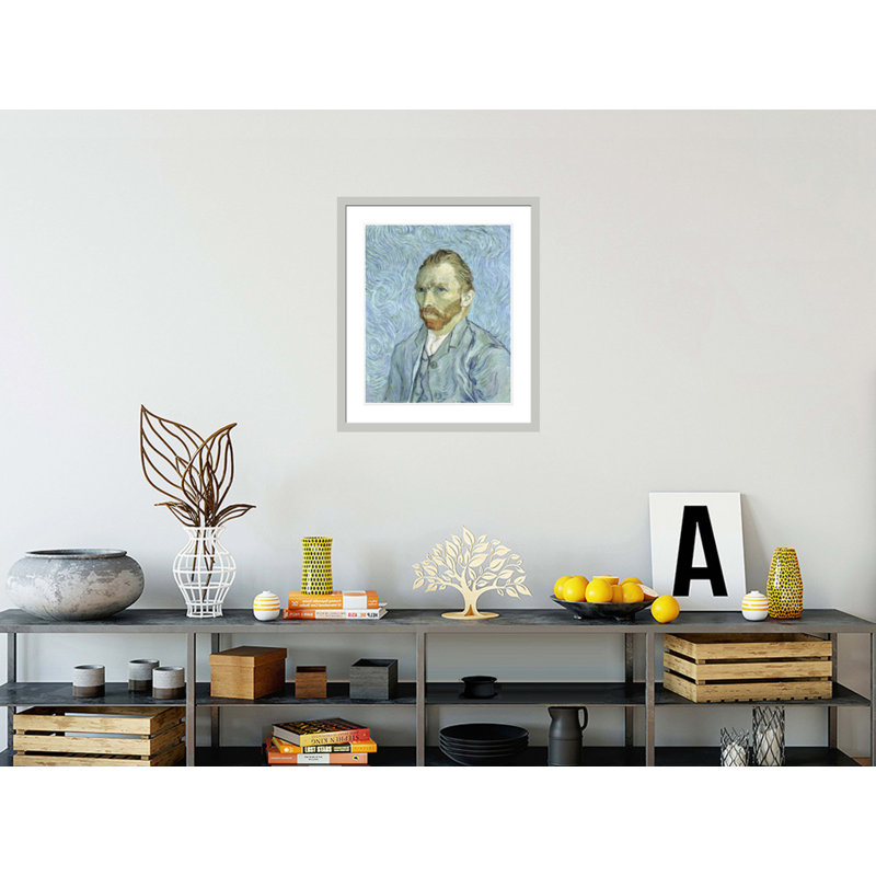 Autoportrait par Vincent van Gogh - Impression sur toile, 27,33 po H x 23,5 po L