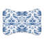 Tapis géométrique bleu 1 pièce