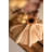 Kalaou Terracotta Vase with Vertical Ridges Rounded Silhouette – 12" Tall
