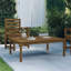 Stefon Rectangular Pine Outdoor Coffee Table , cm W cm D-2093277496-2093277499