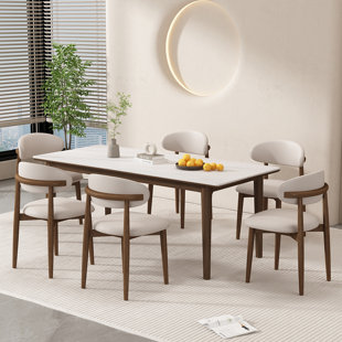 Ensemble de table de salle à manger pour 6 personnes