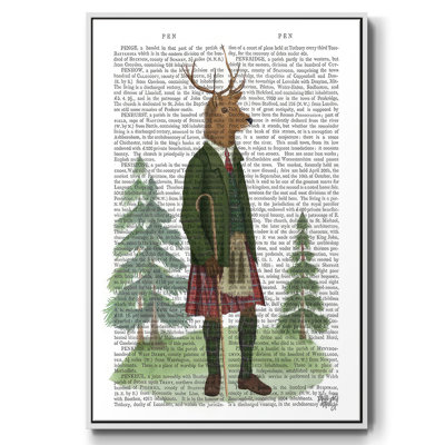 Scottish Deer Alistair McStag, complet, reproduction de livre