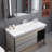 French modern light luxury style bathroom cabinet